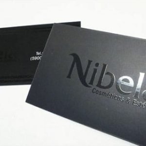 Tarjetas empresariales brillo uv full color