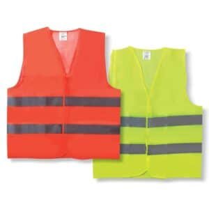 Chalecos Reflectivos con vinilo textil 